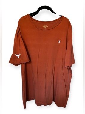 Polo by Ralph Lauren Texas Longhorns Burnt Orange Short Sleeve Tee